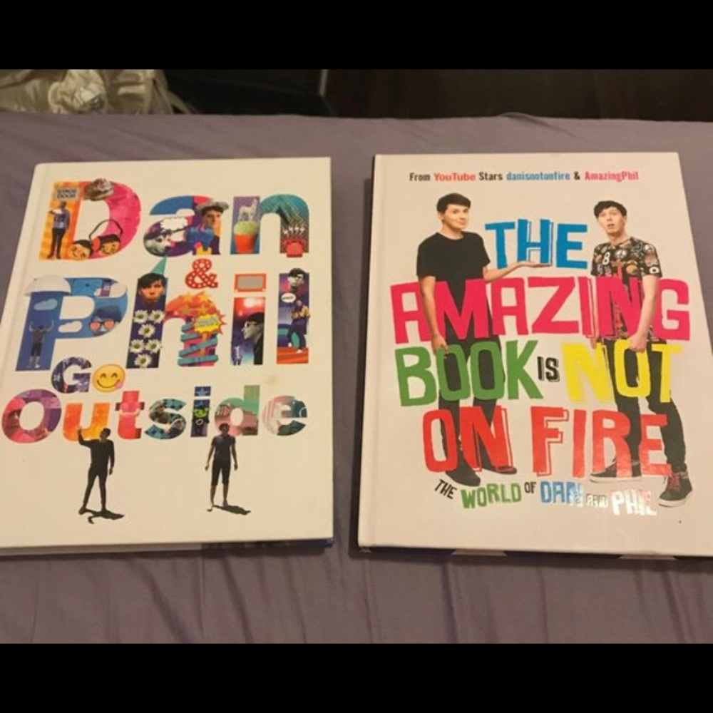 DAN AND PHIL GO OUTSIDE THE AMAZING BOOK IS NOT ON
